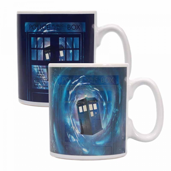 Dr Who muki Tardis in space heat change