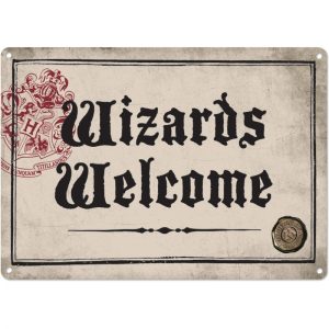 HARRY POTTER METALLIKYLTTI WIZARDS WELCOME