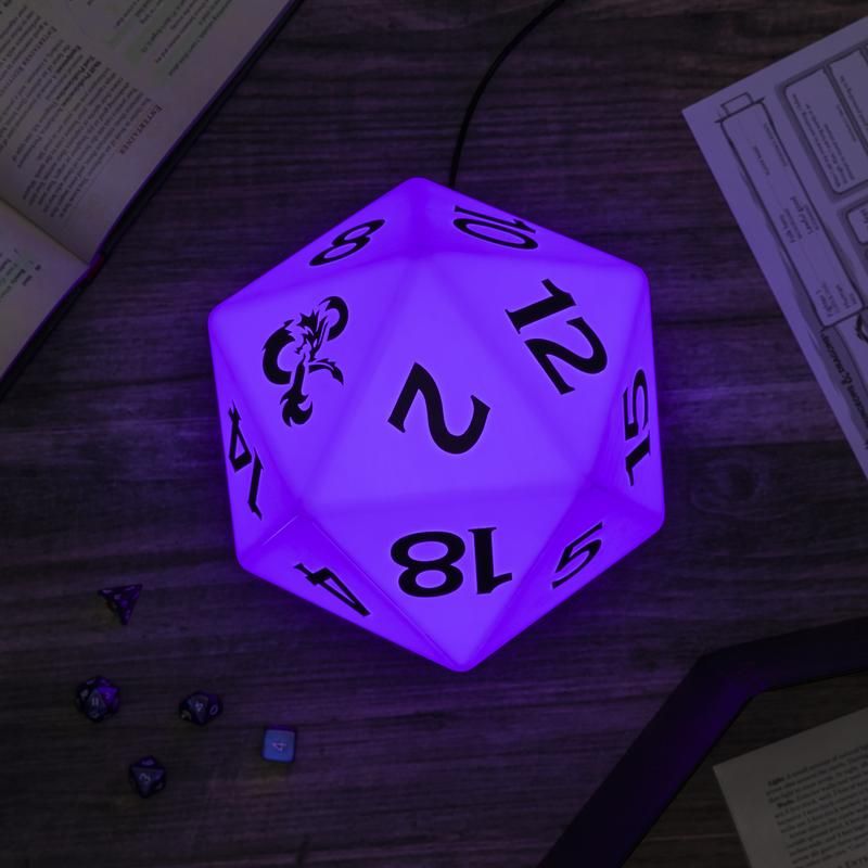 Noppa valaisin Dungeons & Dragons